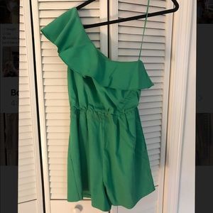 One Shoulder Alice + Olivia Romper
